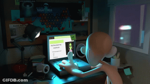 Purple Object With Purple Light GIF