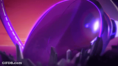 Purple Object With Purple Light GIF