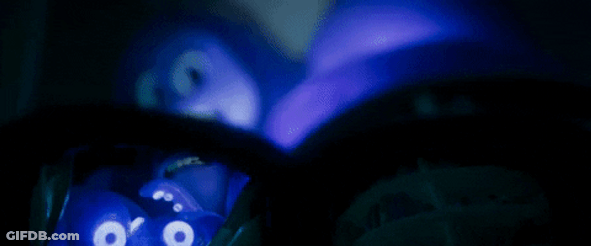 Purple Octopus Shhhh GIF