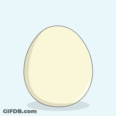 Purple Penguin Coming Out Of Egg GIF