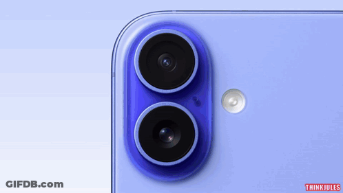 Purple Phone Back With Thinkiules Logo GIF