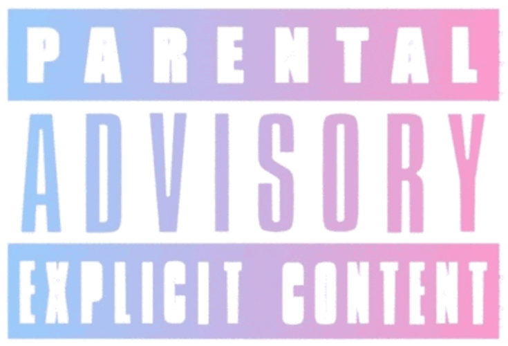 Purple Pink Parental Advisory GIF