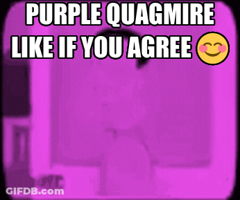 Purple Quagmire Like If You Agree Is Written On A Purple Background GIF