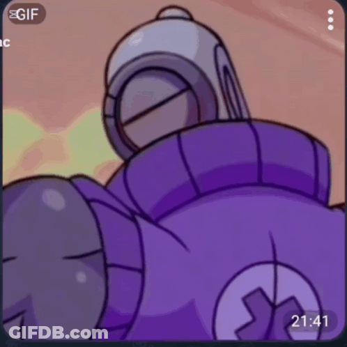 Purple Robot GIF At 21:41 GIF