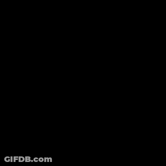 Purple Robot In Snowy City GIF