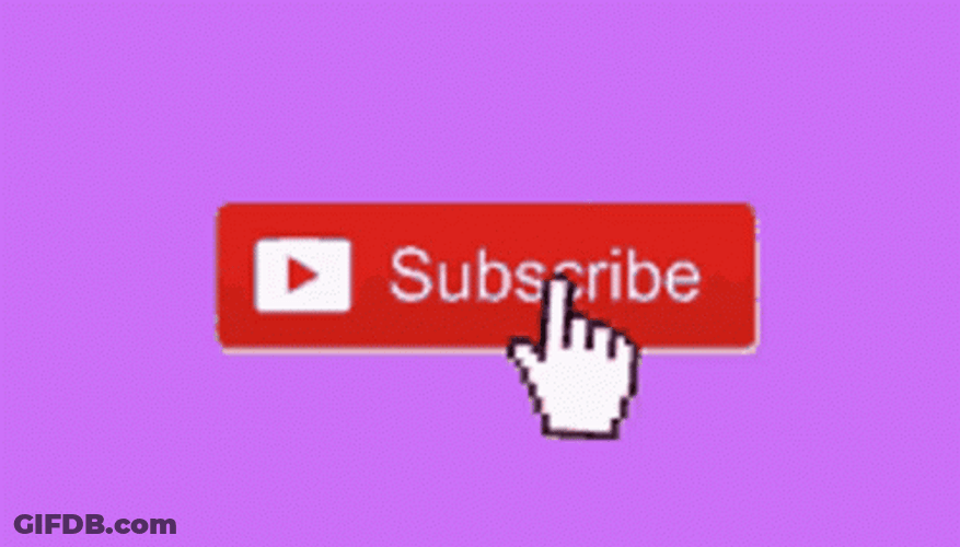 Purple Screen Like And Subscribe GIF