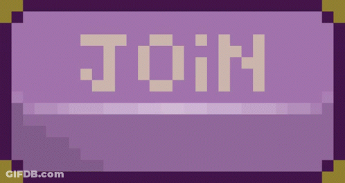 Purple Sign Saying Join GIF