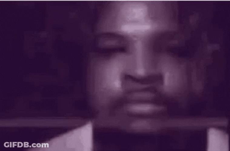 Purple Sprite On Classic Vhs Footage GIF