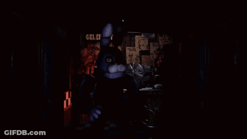 Purple Stuffed Animal With Red Bow Tie GIF
