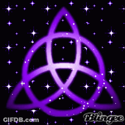 Purple Symbol With Word Blingee GIF