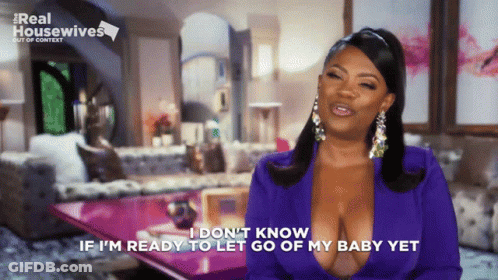 Purple Woman I Don't Know If I'm Ready GIF