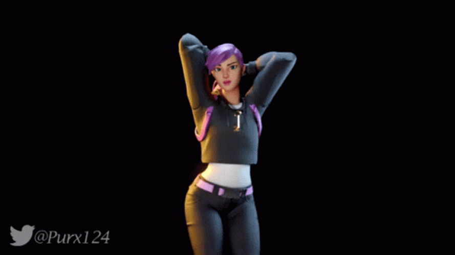 Purx124 Fortnite Zero Two Dance GIF