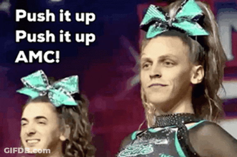 Push It Up Trey Cheerleader GIF