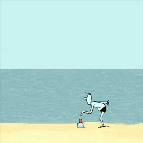 Push The Button Yuvalrob Illustration GIF