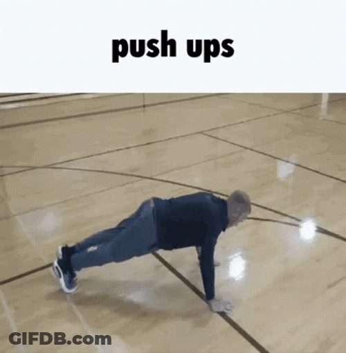 Push Up Boomerang Basketball Court GIF