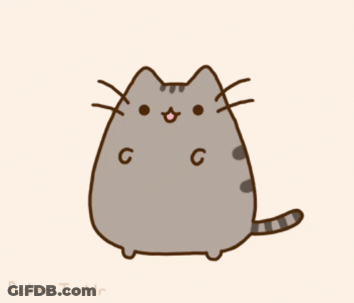 Pusheen Cat Cartoon GIF