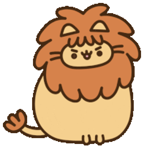 Pusheen Cat Sticker GIF
