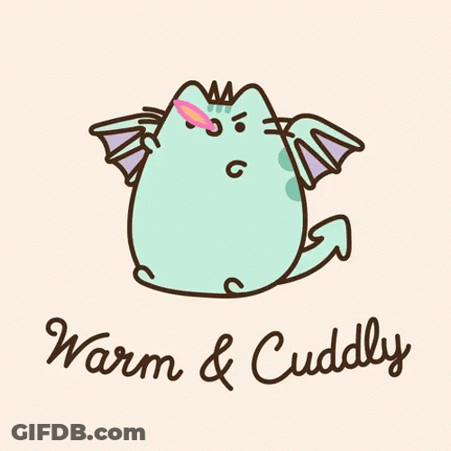 Pusheen Dragon GIF