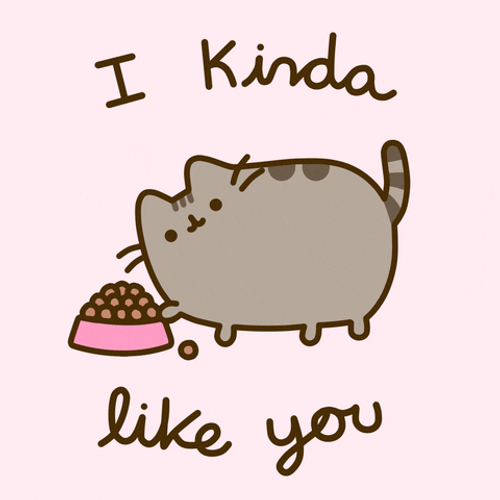 Pusheen Thanksgiving And Kinda Like You GIF