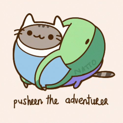 Pusheen The Adventurer Adventure GIF