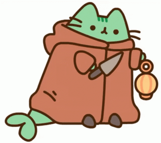 Pusheen Tonberry GIF