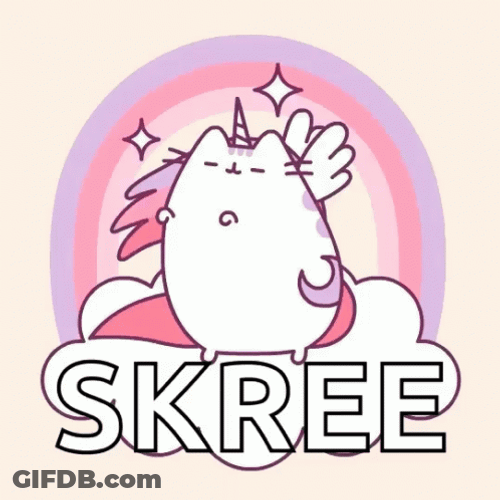 Pusheen Unicorn GIF