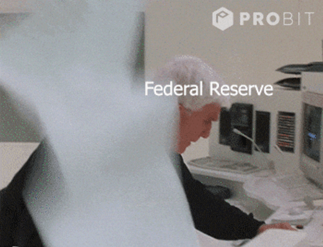 Pushing Button Money Federal Reserve Meme GIF