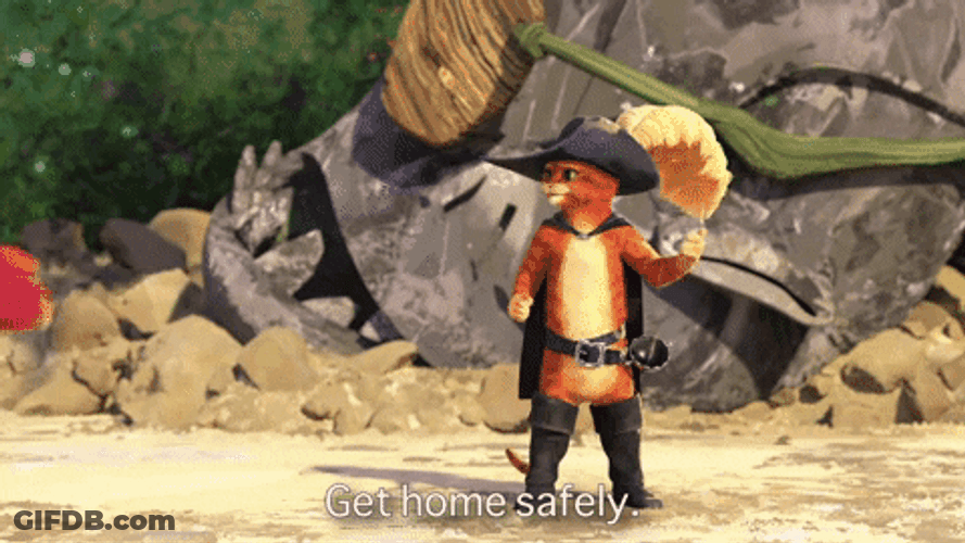 Puss In Boots Chicken GIF