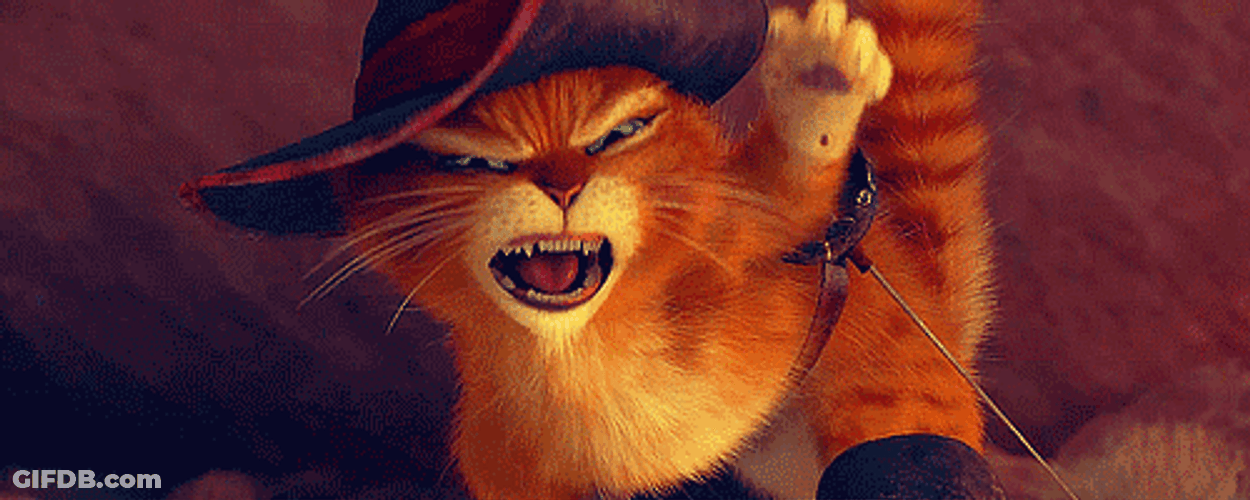 Puss In Boots Eyes Transformation GIF