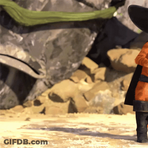 Puss In Boots You're Still Here GIF