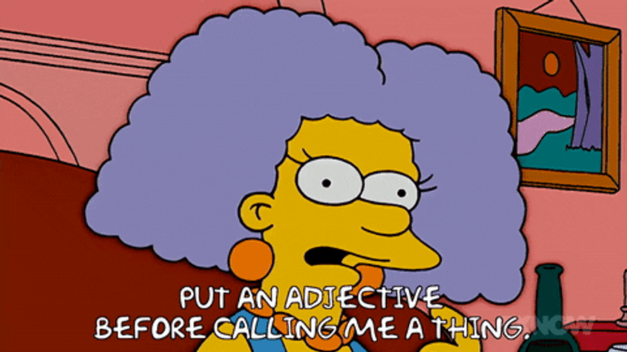 Put An Adjective Selma GIF