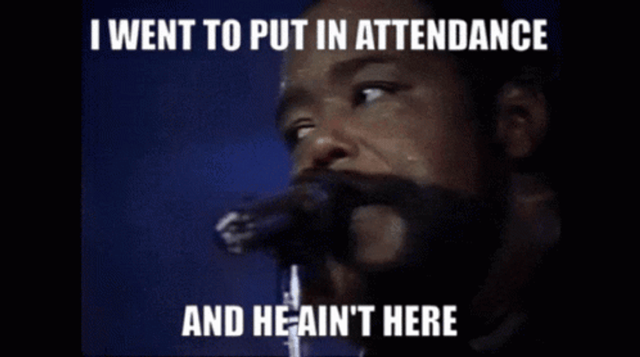 Put In Attendance Barry White GIF