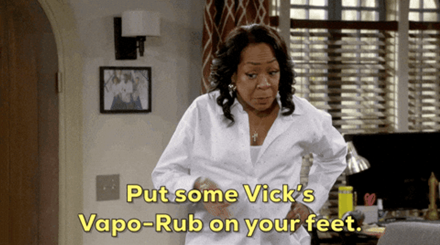 Put Some Vicks Vapo Rub Medicine GIF