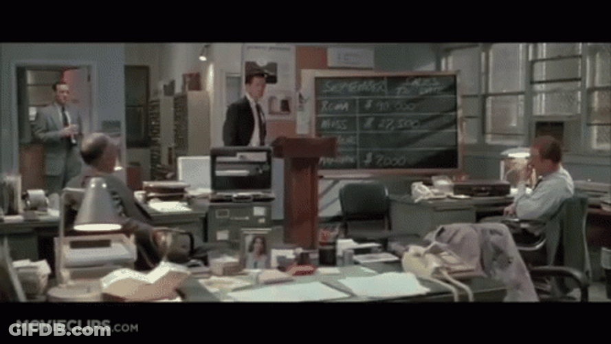 Put That Coffee's For Closers Down GIF