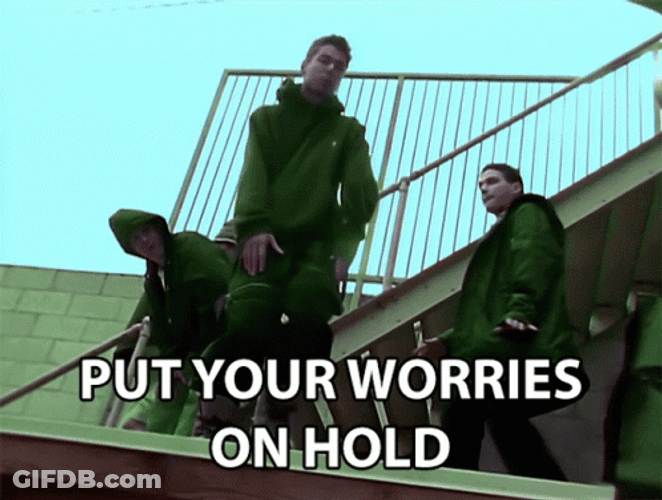 Put Your Worries On Hold Beastie Boys GIF