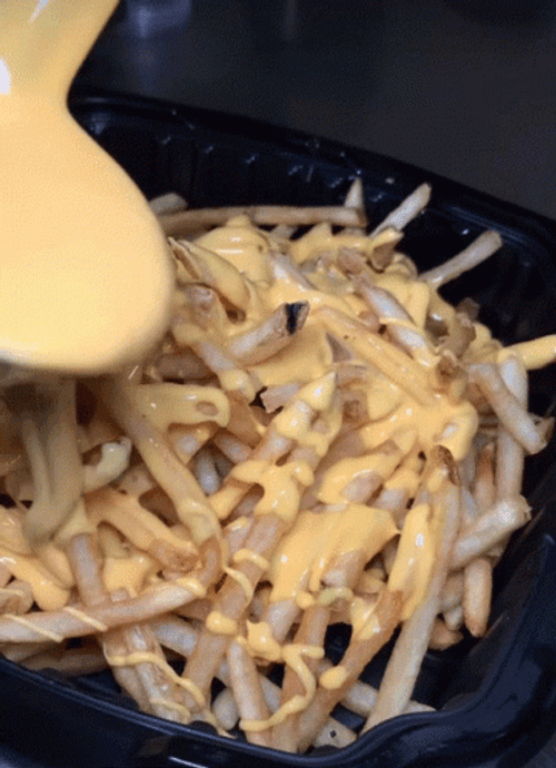 Putting Cheese In Pasta Meme GIF
