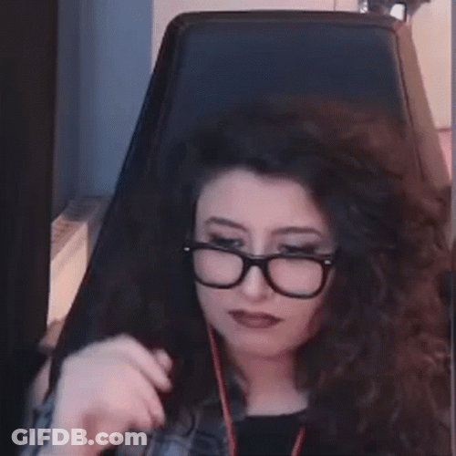 Putting On Glasses Girl Gamer GIF