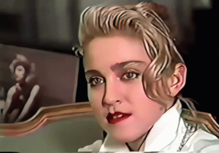 Putting On Glasses Madonna GIF