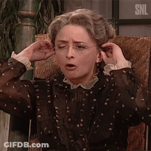 Putting On Glasses Rachel Dratch GIF