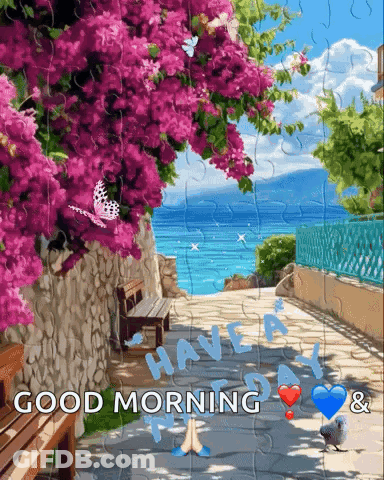 Puzzle Good Morning And Have A Day GIF