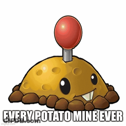 Pvz Every Potato Mine Ever GIF