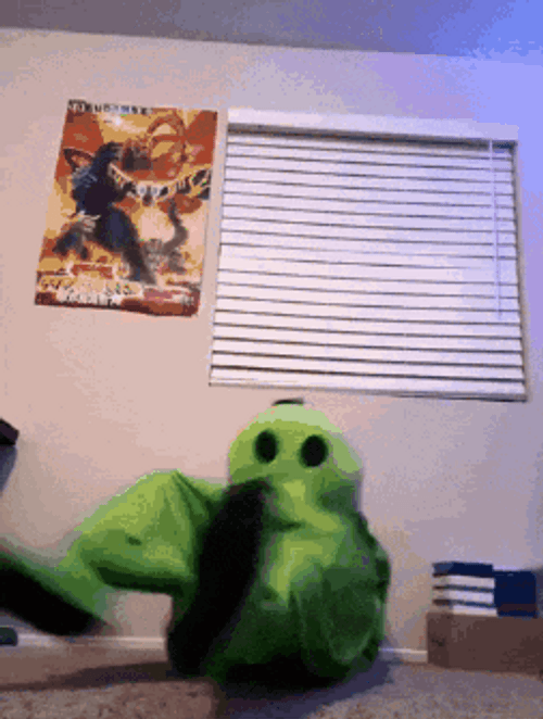 Pvz Pea Shooter Costume GIF