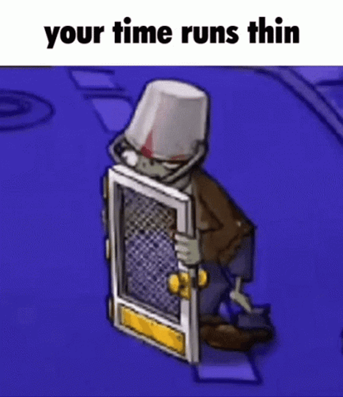 Pvz Your Time Ruins Thin GIF
