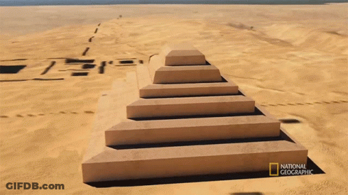 Pyramid Flying Saucers Memes Giggle GIF