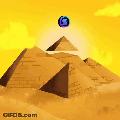 Pyramid Shaped Object GIF