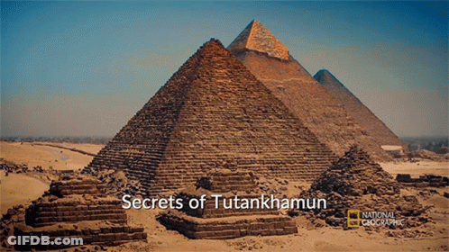 Pyramids In Desert Secrets Of Tutankhamun GIF