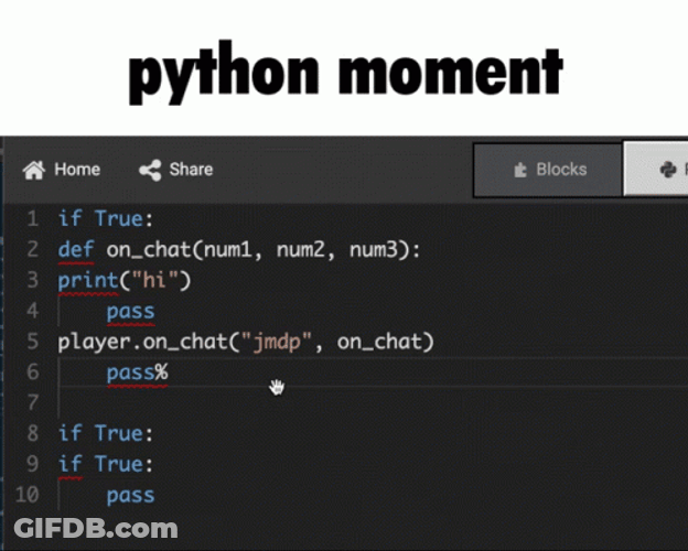 Python Moment Application Coding GIF