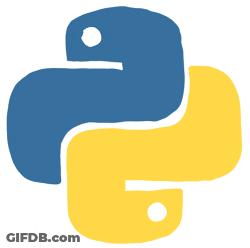 Python Programming Language Logo GIF