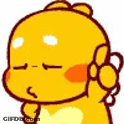 Qoobee Sticker Uh Uh GIF