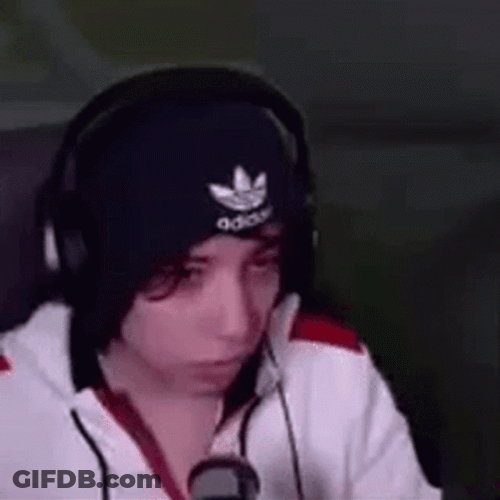 Quackity Emo Serious Camera Stare GIF